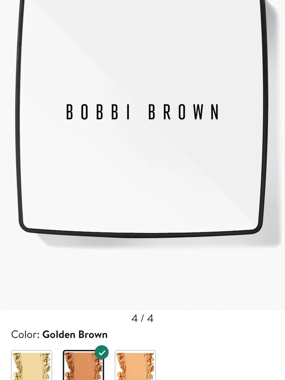 NWTBobbi Brown Bronzer Compact -Golden Brown